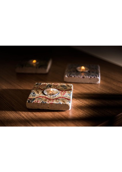 Doğal Taş Mumluk ile Şık ve Sıcak Atmosfer Yaratın fiyatları