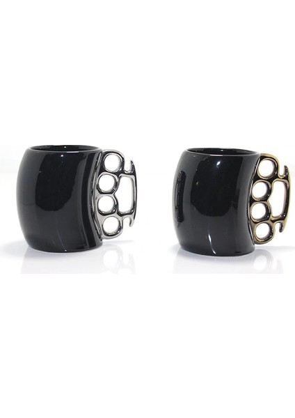 Buğz Porselen Muşta Tasarımlı Kupa Bardak