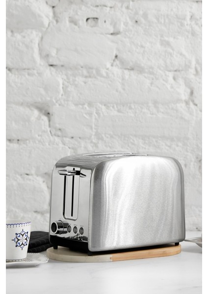 Paslanmaz Çelik Ekmek Kızartma Makinesi, Pratik ve Şık Tasarım