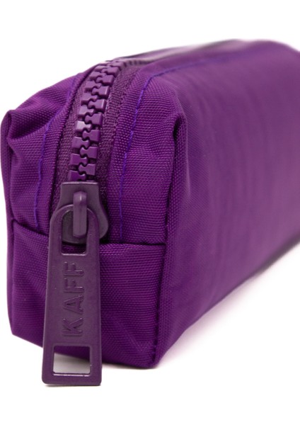 01106 Mor Suya Dayanıklı Krinkıl Kumaş Tek Bölmeli Kalemlik Kalem Kutusu indirimleri