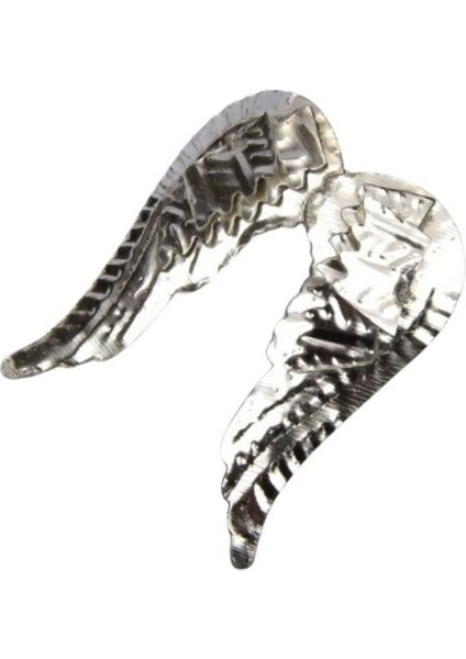 Parlak Gümüş Melek Kanadı Mum Ipi, Zarif ve Şık Dekorasyon Aksesuarı