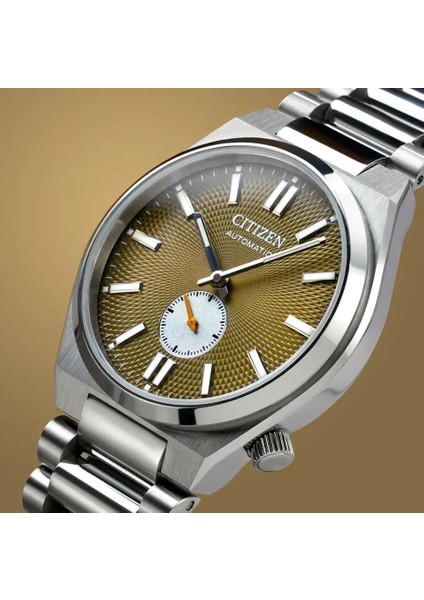 Tsuyosa Erkek Kol Saati – 40 mm – Çelik Kasa – Çelik Kordon – Altın Dokulu Kadran – Otomatik fiyatları