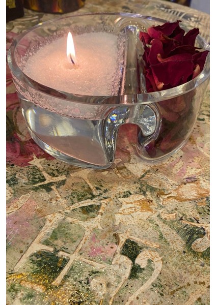 Yılbaşı ve Noel Temalı Şeffaf Cam Yüzen Mumluk Dekorasyonu fiyatları