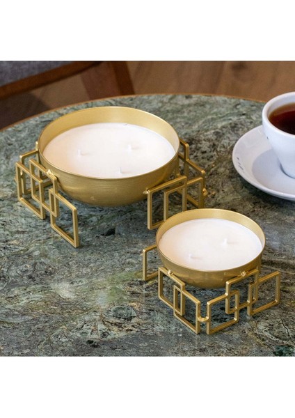 Gold Metal Dekoratif Mumluk - Şık ve Zarif Büyük Boy fiyatları