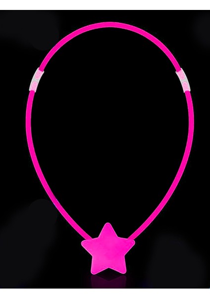 Glow Stick Yıldız Kolye - Glow Kolye - Glow Stick Partisi Yıldız Kolye 6 Adet (5224) fiyatları