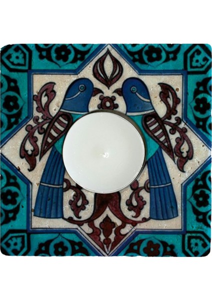 El Yapımı Doğal Taş Mumluk, Şık ve Modern Tasarım, Ev Dekorasyonu Için Ideal