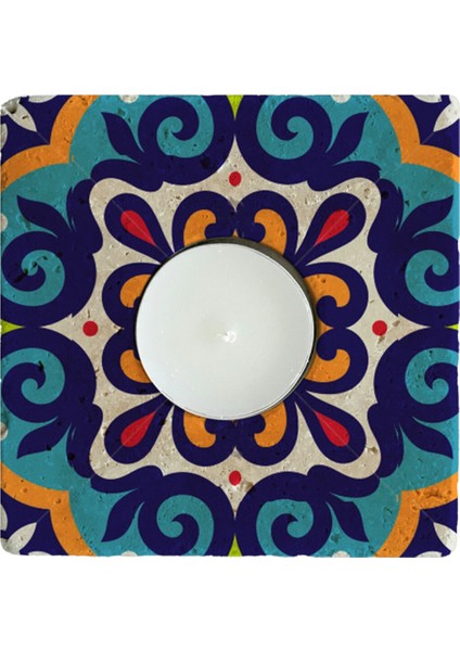 Doğal Taş Mumluk, Şık ve Zarif Dekoratif Aksesuar