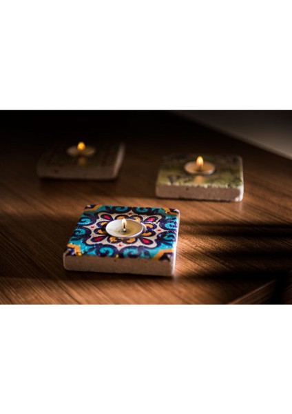 Doğal Taş Mumluk, Şık ve Zarif Dekoratif Aksesuar fiyatları