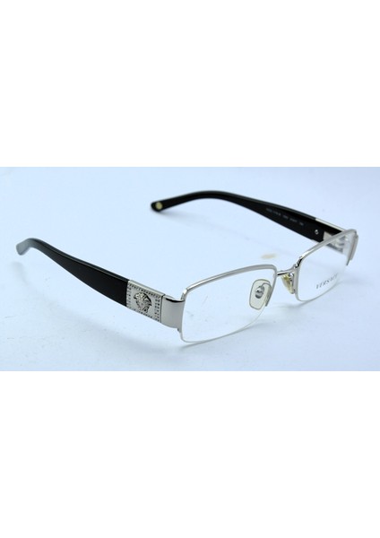 1175B 1000 51 Sılver Black Gümüş Siyah Taşlı Kadın Gözlük fırsatları