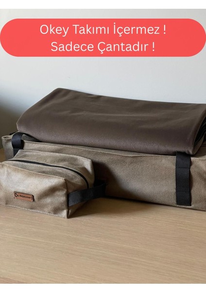 Okey Takım Çantası Kahverengi