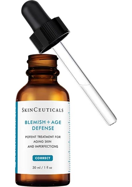 Yağlı ve Düzensiz Ciltler Için Yaşlanma ve Akne Karşıtı Blemish Age Defense Serum 30ML modelleri