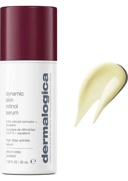 Ince Çizgileri Azaltarak Pürüzsüz Bir Görünüm Kazandırıcı Dynamic Skin Retinol Serum 30ML fiyatları