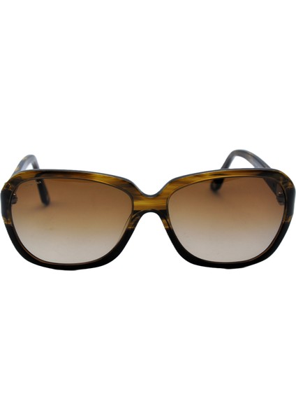 4218B 965 13 Kelebek Taşlı Kahverengi Unısex Güneş Gözlüğü fırsatları