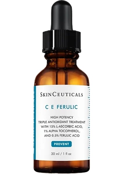 Kırışıklık Görünümü ve Sıkılık Kaybı Problemleri Için Saf C Vitamini C E Ferulic Serum 30 ml fiyatları