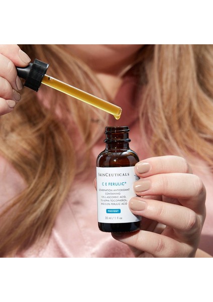 Kırışıklık Görünümü ve Sıkılık Kaybı Problemleri Için Saf C Vitamini C E Ferulic Serum 30 ml modelleri