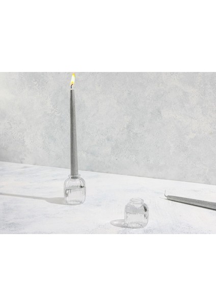 Moraira Mini Dekoratif Obje Mumluk 6 Cm, Şık ve Zarif Tasarım