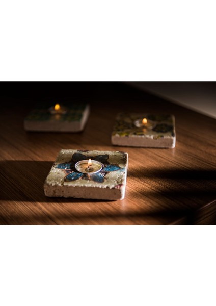 Doğal Taş Mumluk, Şık ve Sadelik ile Ev Dekorunuza Zarafet Katar fiyatları