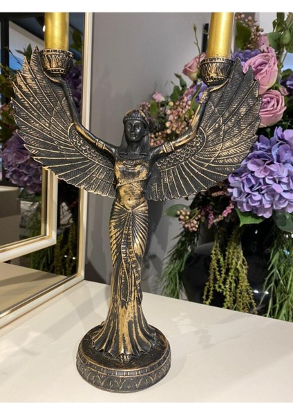 Şamdan ile Zarif ve Şık Dekoratif Aydınlatma, Ev ve Ofis Için Parlaklık