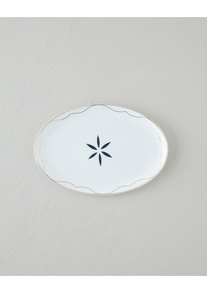 Marvelous Bone Porselen Yemek Takımı 54 Parça 12 Kişilik Lacivert