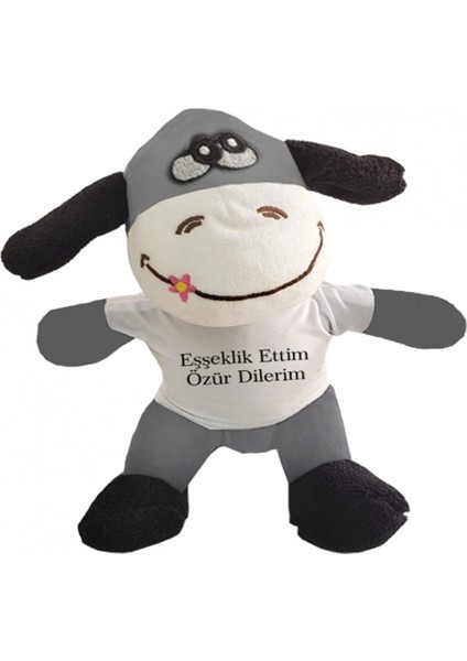 Oyuncak Peluş Eşeklik Ettim Tişörtlü Eşek fiyatları