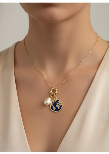 Incili Dünya Kolye