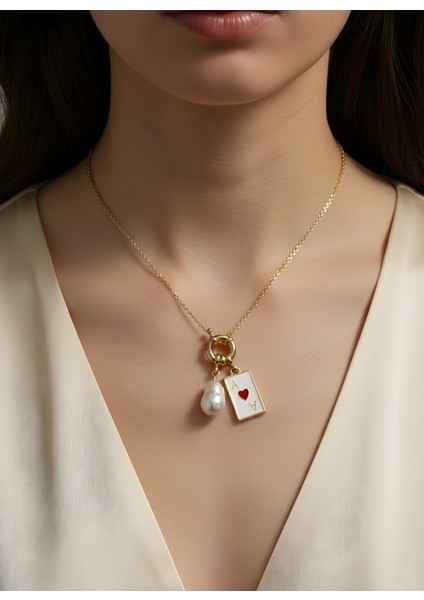 Incili Kupa As Kolye