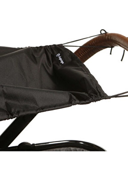 Bebek Arabası Güneşliği 1 UV Koruma Özellikli Siyah Renk Güneş Tentesi