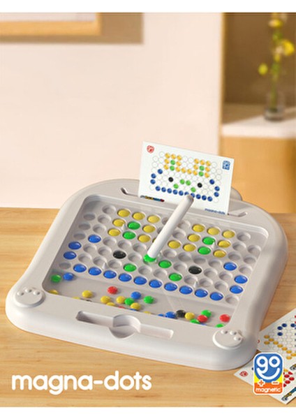 Magna Dots Manyetik Oyun Aktivitesi Renkli Eğitici İçerik 3+ Yaş Strateji ve Zeka Geliştirici