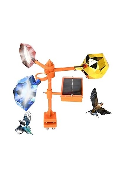 Kuş Engelleyici Rüzgar Gülü Işık Veren Kaçıran ve Yırtıcı Avcı Kuş Sesi Kaçıran Sistem Ciihaz fiyatları