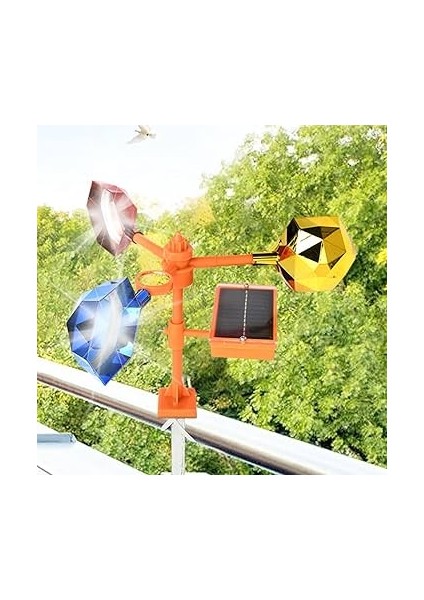 Kuş Engelleyici Rüzgar Gülü Işık Veren Kaçıran ve Yırtıcı Avcı Kuş Sesi Kaçıran Sistem Ciihaz modelleri