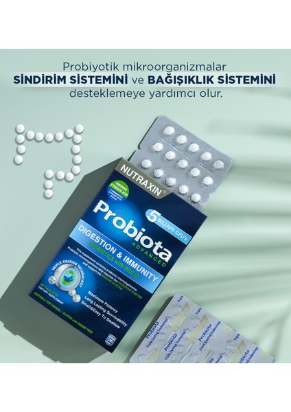 Probiota Advanced 60 Tablet Aromasız Takviye Edici Gıda - Türkiye Menşeli fırsatları
