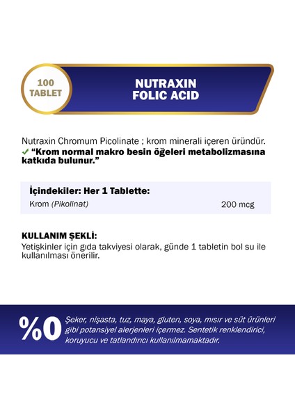 Chromium Picolinate 200 Mcg 90 Tablet fiyatları