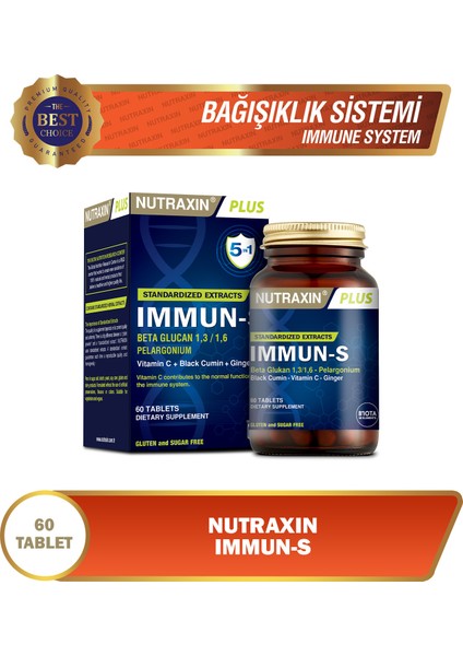 immun-S 60 Tablet modelleri