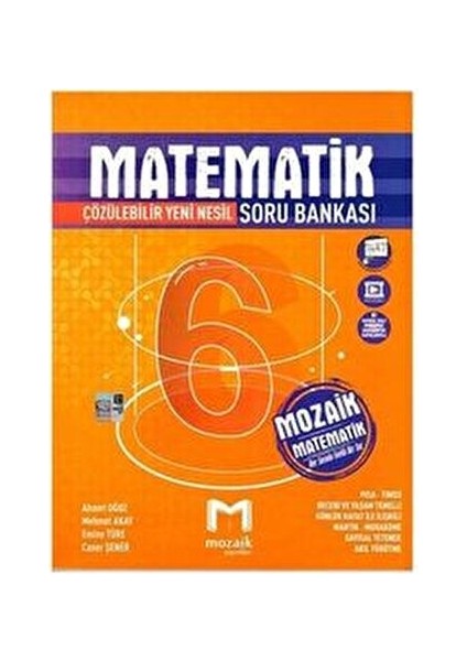 6. Sınıf Matematik Soru Bankası Ciltli Yeni Nesil Kitap fiyatları