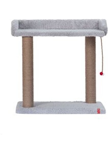 Geniş Yataklı Oturaklı Kedi Tırmalaması Platform 50 x 34 cm Yükseklik 54 cm fırsatları