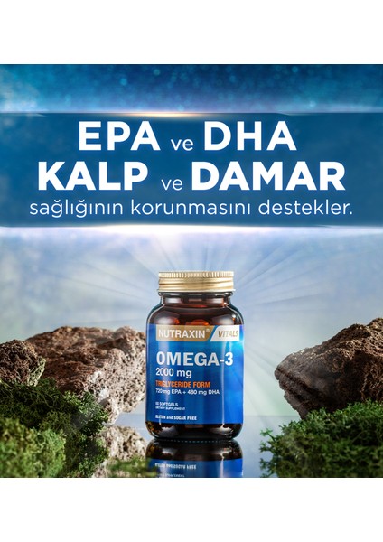 Omega 3 2000 Mg 60 Softjel - Balık Yağı, EPA 720, DHA 480 Mg modelleri
