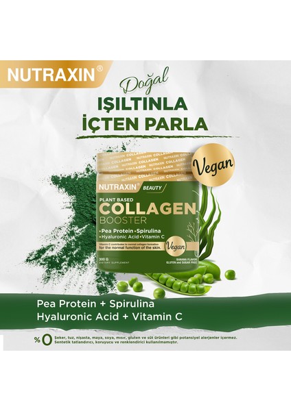 Nutraxın Vegan Collagen 300 gr modelleri