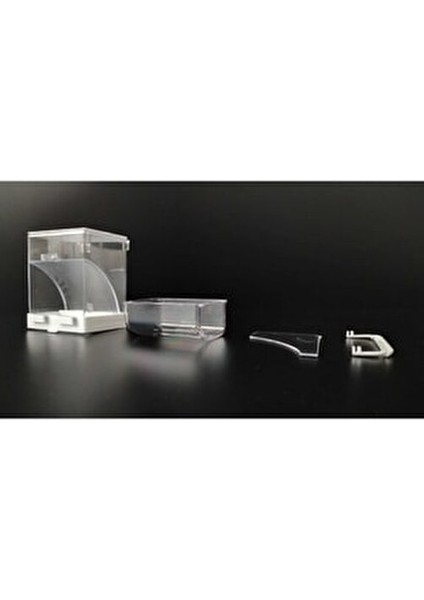 Akıllı Yemlik Muhabbet Kuşu Yemlik Şeffaf Malzeme ile Pratik Depolama Kapasitesi ve Ebatlar