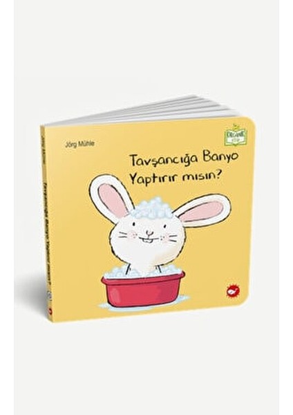 Tavşancığa Banyo Yaptırır Mısın? - Jörg Mühle Çocuk Öykü Kitabı 20 Sayfa modelleri