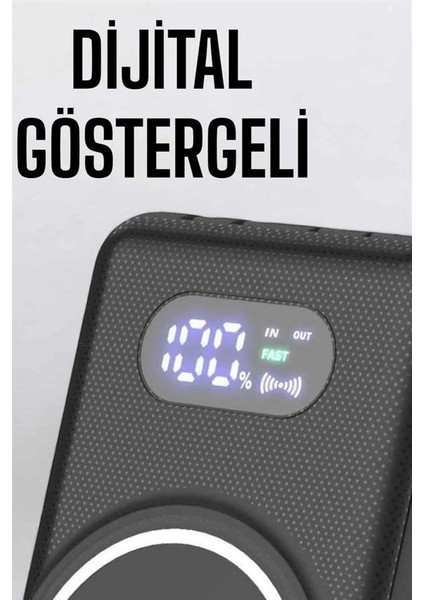 Bfs 10.000 Mah Powerbank 4 Portlu Hızlı Şarj Dijital Göstergeli
