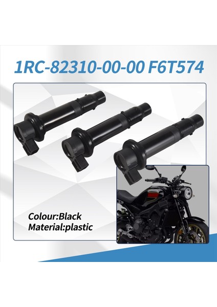 3pcs Yamaha MT09 XSR900 Tracer Için Ateşleme Bobini 900 60. Yıldönümü FJ09 FZ09 2014-2020 1RC-82310-00-00 F6T574 (Yurt Dışından) fırsatları