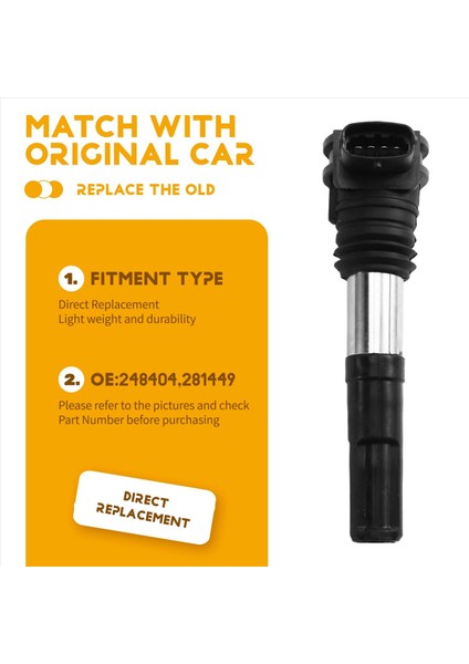 Maserati Granturismo M145 Quattroporte M139 248404,281449 Için Ateşleme Bobinleri (Yurt Dışından) indirimleri