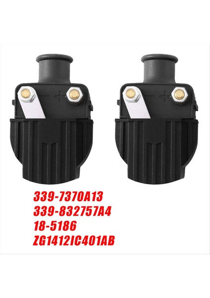 2pcs Dışarıda Tekne Ateşleme Bobini 339-832757A Merkür Mariner Için 6-225HP Motor 339-7370A13 339-835757A3 Sierra 18-5186 (Yurt Dışından) indirimleri