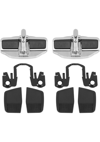 2 Set Kapı Stabilizatör Kapı Kilidi Koruyucusu Mandal Honda Accord Civic Crv Hrv Için Tıpa Kapakları (Yurt Dışından)