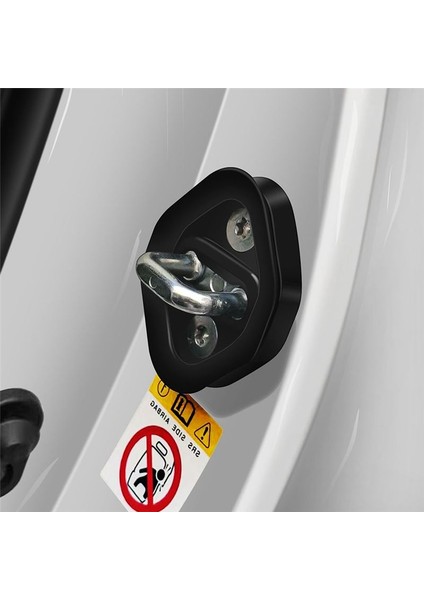 1 Set Araba Silikonunu Azaltan Gürültü Kapısı Kilit Koruyucu Mandallar Honda Accord Için Tıpa Kapakları Civic Crv Hrv Odyssey (Yurt Dışından) indirimleri