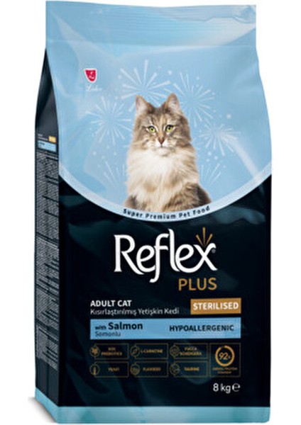 Somonlu Kısırlaştırılmış Kedi Maması 8 kg Süper Premium Kalite İstiridye Tatlı modelleri