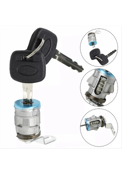 69055-0C010 Liftgate Kilit Silindir ve Toyota Için Toyota Için Anahtar Seti 2007-2013 Araba Aksesuarları (Yurt Dışından) fırsatları