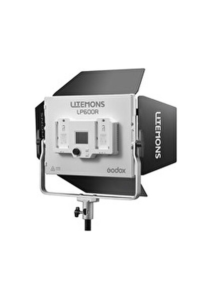 LP600R K2 Rgb 2'li Panel LED Işık Kiti (Bataryalı) Taşınabilir ve Yüksek Performanslı Aydınlatma