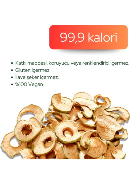 Yeşil Elma Kuru Meyve Cipsi 30 gr 3'lü Paket - Fırında Kurutulmuş Yeşil Elma - Katkısız & İlave Şekersiz fiyatları