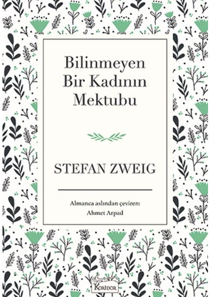 Bilinmeyen Bir Kadının Mektubu (Bez Ciltli)